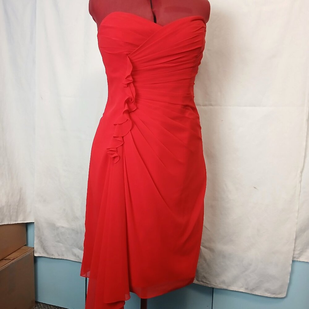 Strapless Gown w Corset Back